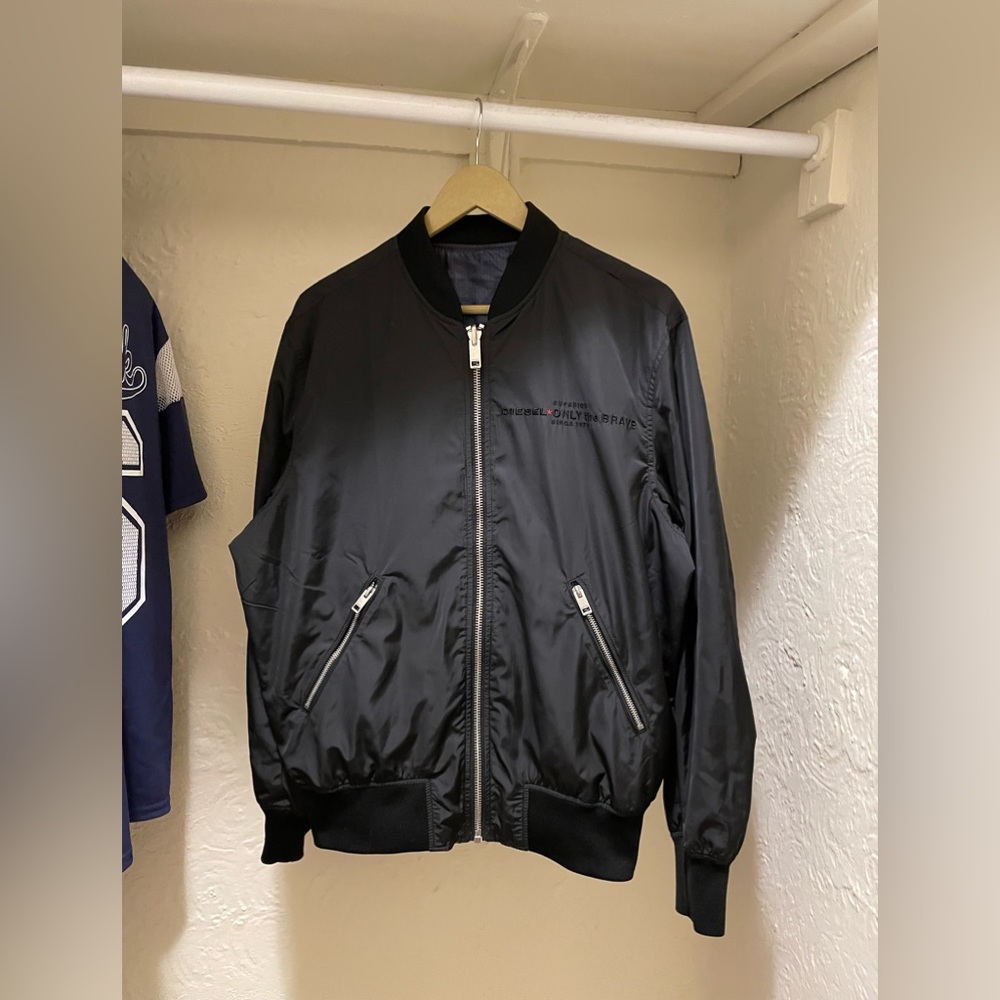 Reversible Diesel Bomber lightweight jacket